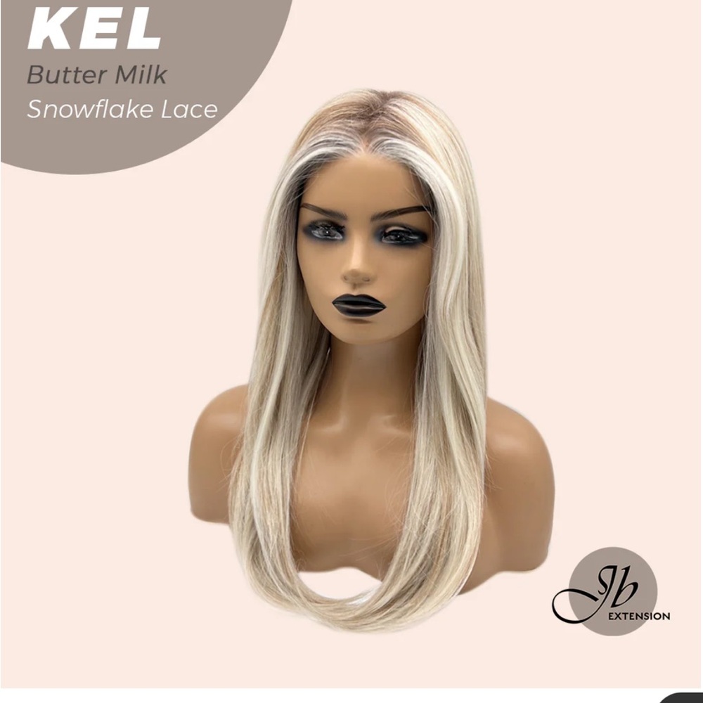 Butter Milk Lace Wig in Snowflake Blonde